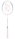 Yonex Badmintonschläger Nanoflare 001 Clear (grifflastig, flexibel) weiss - besaitet -